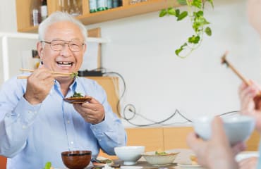 自分の歯のように噛める