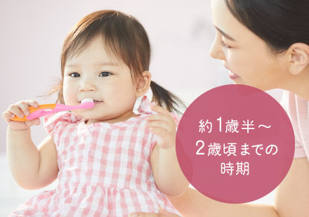 約1歳半〜2歳頃までの時期